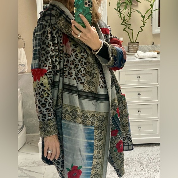 Johnny Was Biya Sherpa Hoodie Jacket Super Cozy 🧥🤗 - Picture 9 of 14